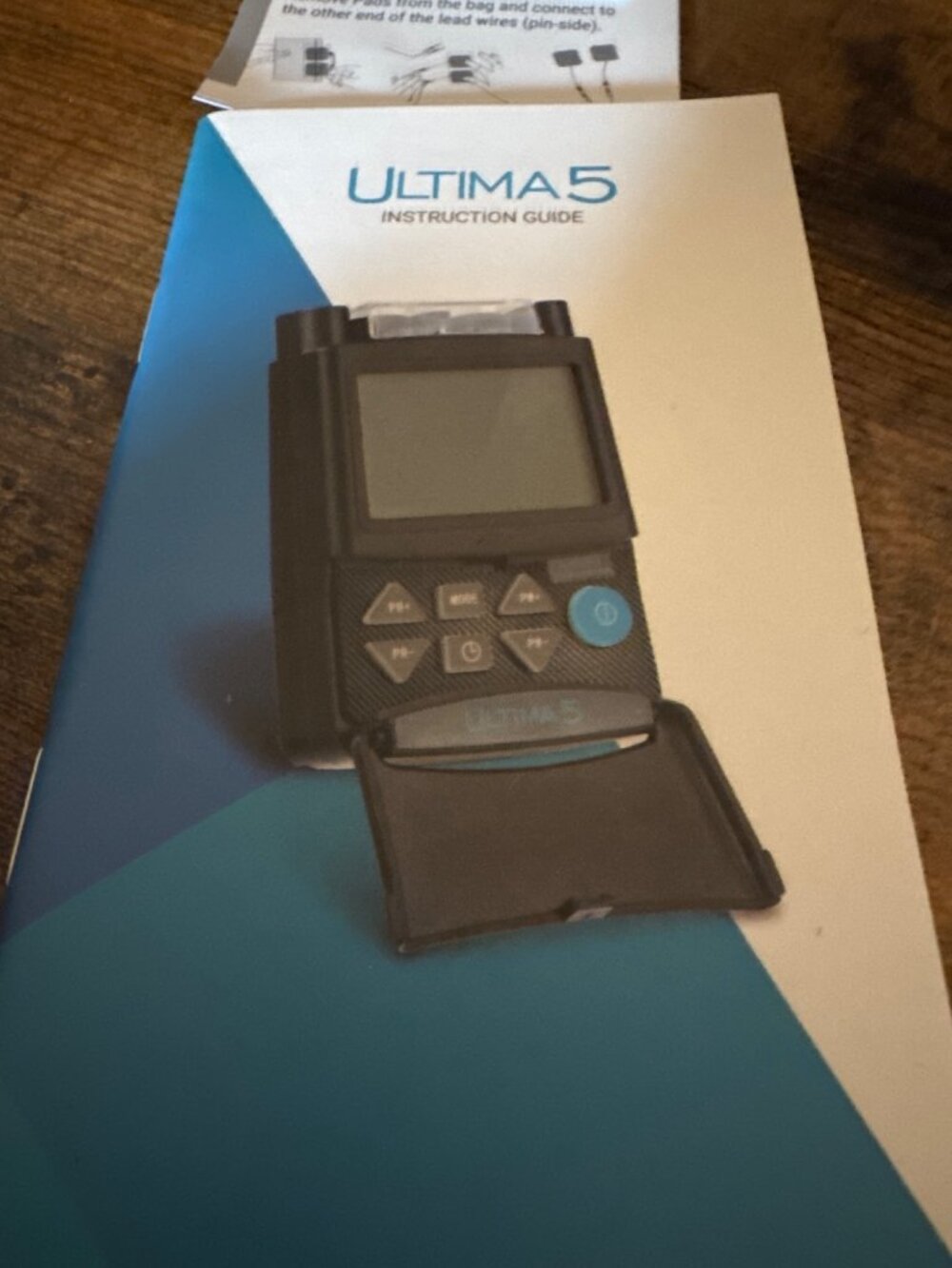 NEW Ultima 5 Digital TENS Unit Pain Mgmt With Charger, Case